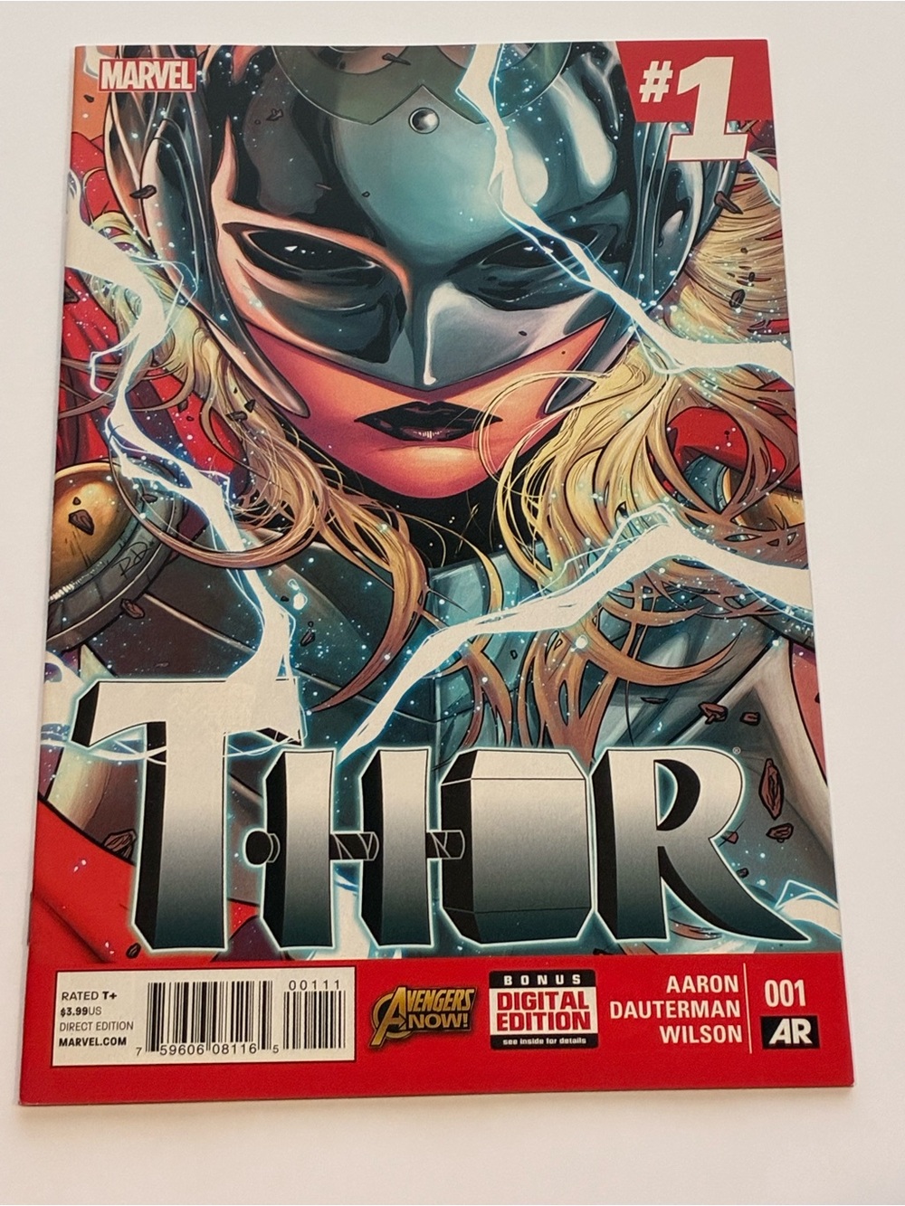 Thor #1 1st Print Jane Foster Becomes Thor Marvel Comics 2014 NM 9.4